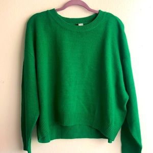H&M Green Sweater